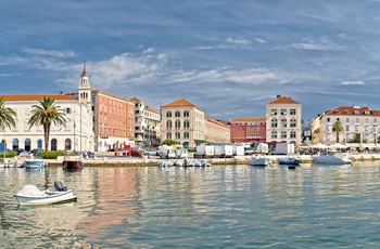 Promenaden i Split, Kroatien