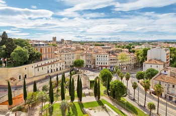 Vue over Montpellier