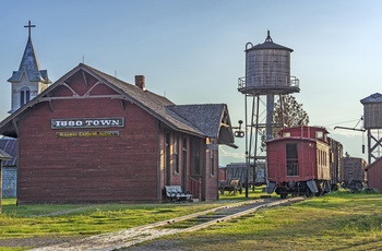 1880 Town - westernby i South Dakota, USA - Foto credit: Travel South Dakota