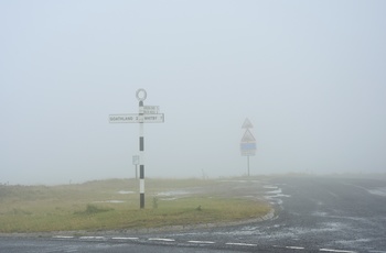 Yorkshire Moors i tåge