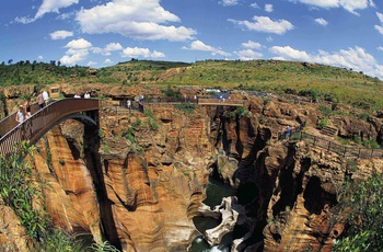 Bourkes Luck Potholes i Sydafrika