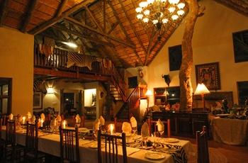 Aftenstemning i Mpala Safari Lodge