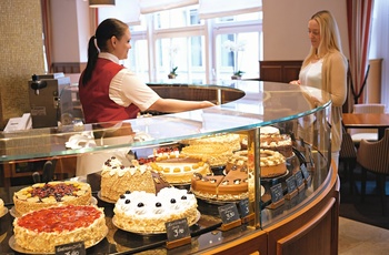 Café Niederegger i Lübeck, Nordtyskland