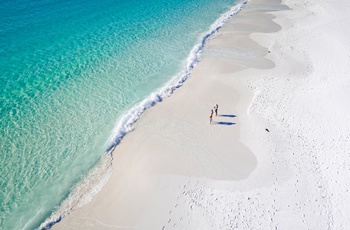 Jervis Bay med verdens hvideste sandstrand, New South Wales i Australien