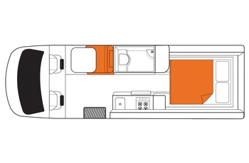 Britz Venturer Floor Plan Nat - Australien og New Zealand