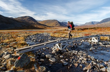 Abisko National Park, Kungsleden trekking - Nordsverige