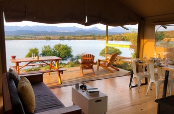 AfriCamps Klein Karoo, Oudtshoorn - Telt med udsigt