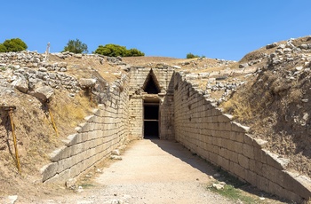 Agamemnons gravkammer i Mykene - Grækenland