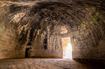 Agamemnons gravkammer i Mykene - Grækenland