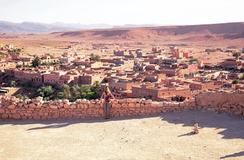 Ait Ben Haddou - ikoniske lerby mellem Atlasbjergene og ørkenen i Marokko