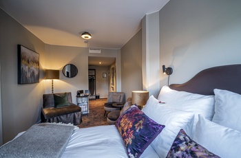 Aksjemøllen Boutique Hotel i Lillehammer - Dobbeltværelse