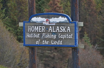 Homer - Helleflynderens Hovedstad - Alaska