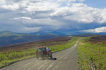 Top of the World Highway i Alaska