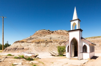 Drumheller Little Church - Alberta i Canada