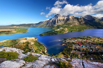 Waterton Lakes National Park, Alberta i Canada