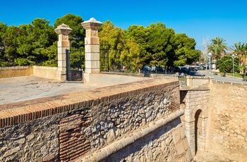 Castillo de San Fernando i Alicante, Spanien