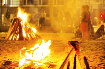 Sankt hans bål i Alicante 