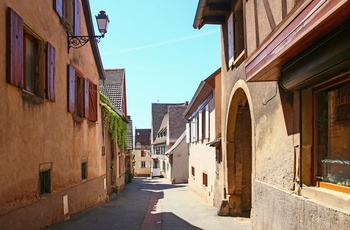 Byen Mittelbergheim i Alsace, Frankrig