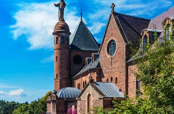 Kloster Mont Sainte-Odile i Obernai, Alsace i Frankrig
