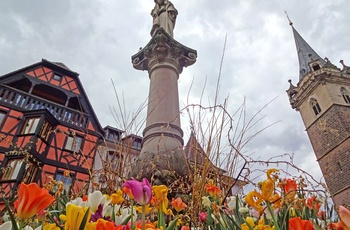 Kloster Mont Sainte-Odile i Obernai, Alsace i Frankrig