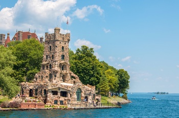 Alster Tower ved Boldt Castle