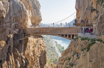 El Caminito del Rey i El Chorro Nationalpark, Andalusien
