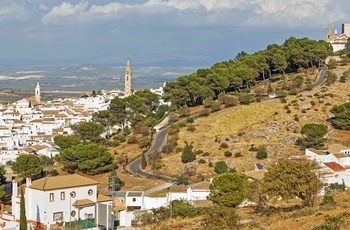 Vej mod Lucena i Andalusien