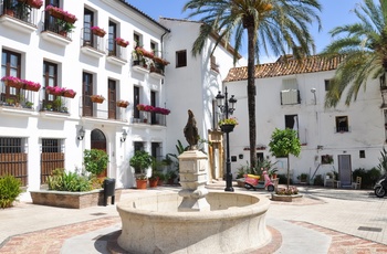 Den gamle bydel i Marbella, Andalusien