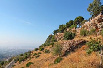 Udsigt fra restaurant Alcazaba i Mijas