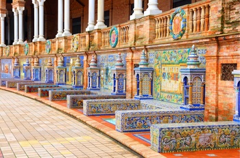 Plaza de Espana i Sevilla