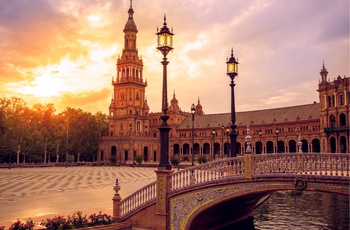 Plaza de Espana i Sevilla