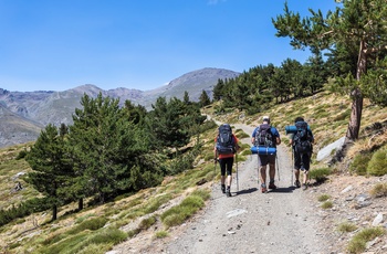 Mulhacen, Sierra nevada i Andalusien