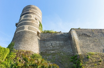 Tæt på Chateau d'Angers, Frankrig