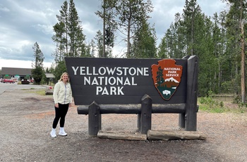 Anne P i Yellowstone National Park - Butikschef i Aarhus