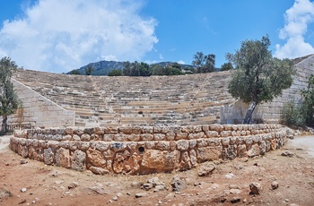 Antiphellos amfiteater i Kaş - Tyrkiet