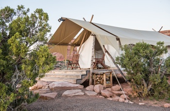 Glamping i Arches - Deluxe