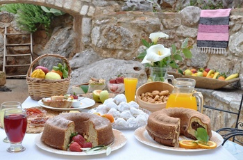 Archontiko Art Hotel i Galaxidi - Morgenmad