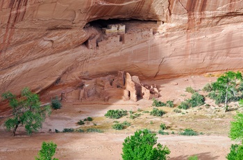 Najavo-ruiner i Canyon de Chelly National Monument - Arizona