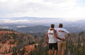 Anders og Lau ved Bryce Canyon