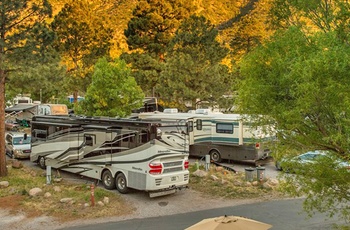 Campingpladsen Flagstaff KOA i Arizona, USA