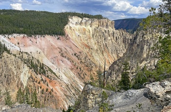 Artist Point i North Yellowstone - Wyoming