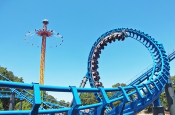 Rutsjebane i forlystelsesparken Six Flags, Atlanta