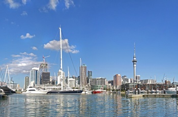 Aucklands havnefront - New Zealand