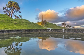 One Tree Hill uden for Auckland, Nordøen i New Zealand