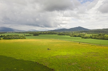 Luftfoto af Eubenangee Wetlands i Queensland - Australien