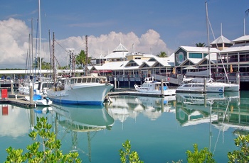 Havnen i Port Douglas - Queensland i Australien