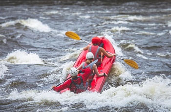 Rafting på Nymboida River i New South Wales - Australien