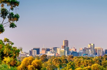 Udsigt til Adelaide, Australien
