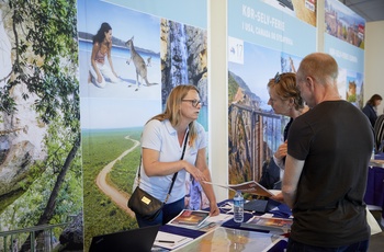 FDM Travel Australien og New Zealand messe i Docken
