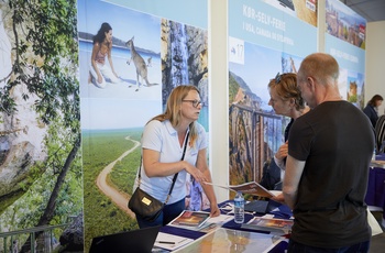 FDM travel Australien og New Zealand messe i Docken